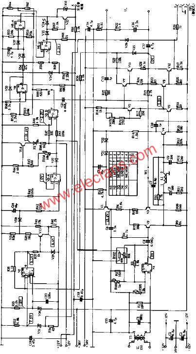 仿制AURA-VA50功放電路圖  www.zgszdi.cn